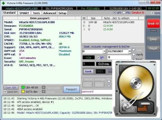 Как работать с программой Victoria